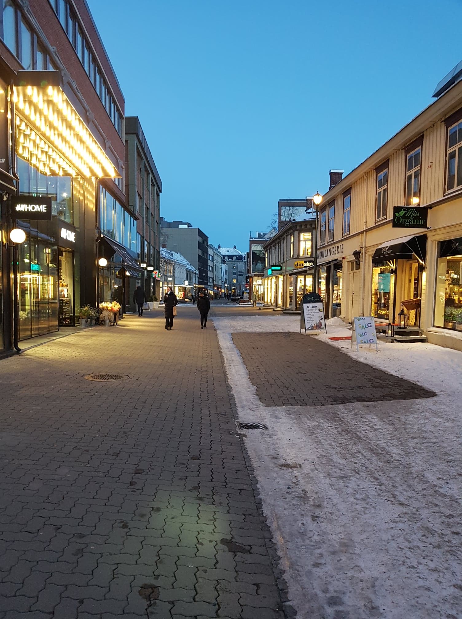 Long break à Trondheim