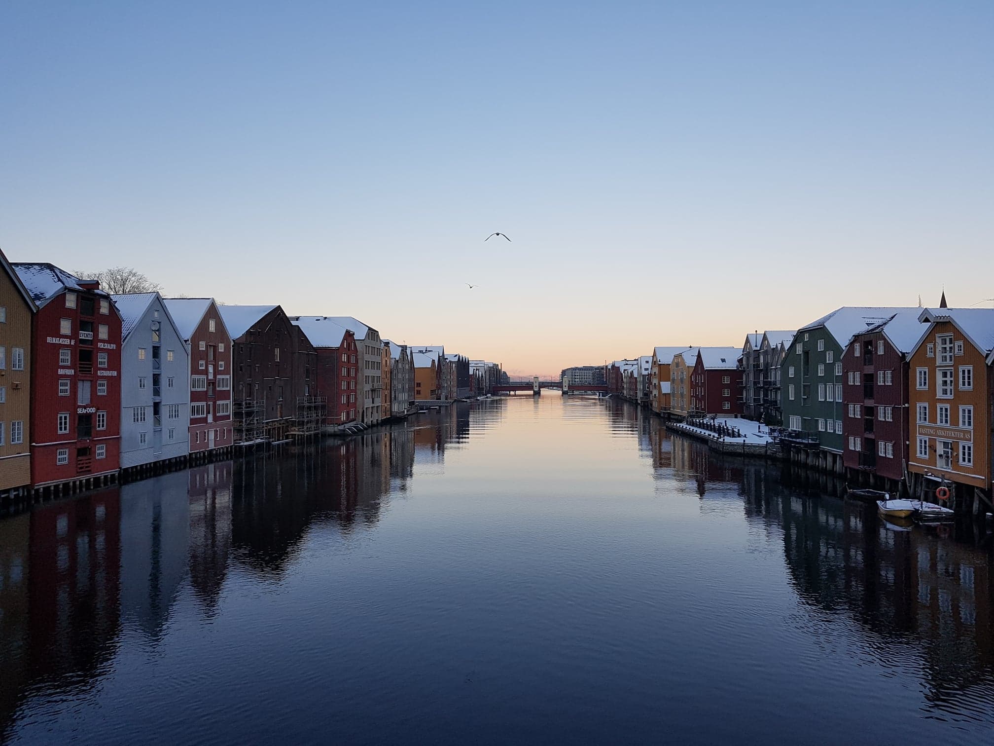 Long break à Trondheim