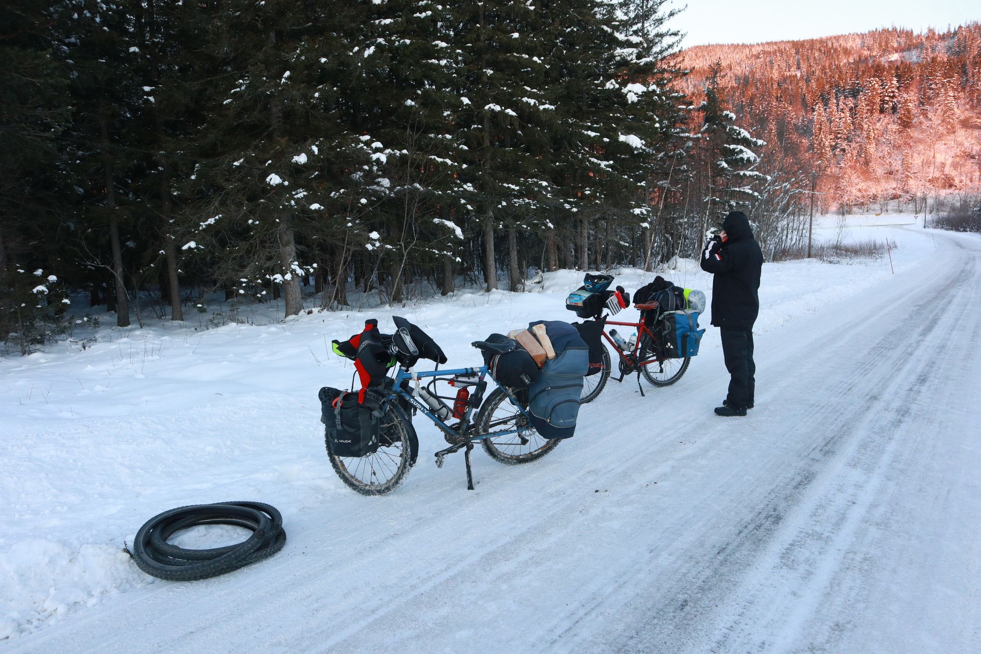 Froid et neige en Norvège