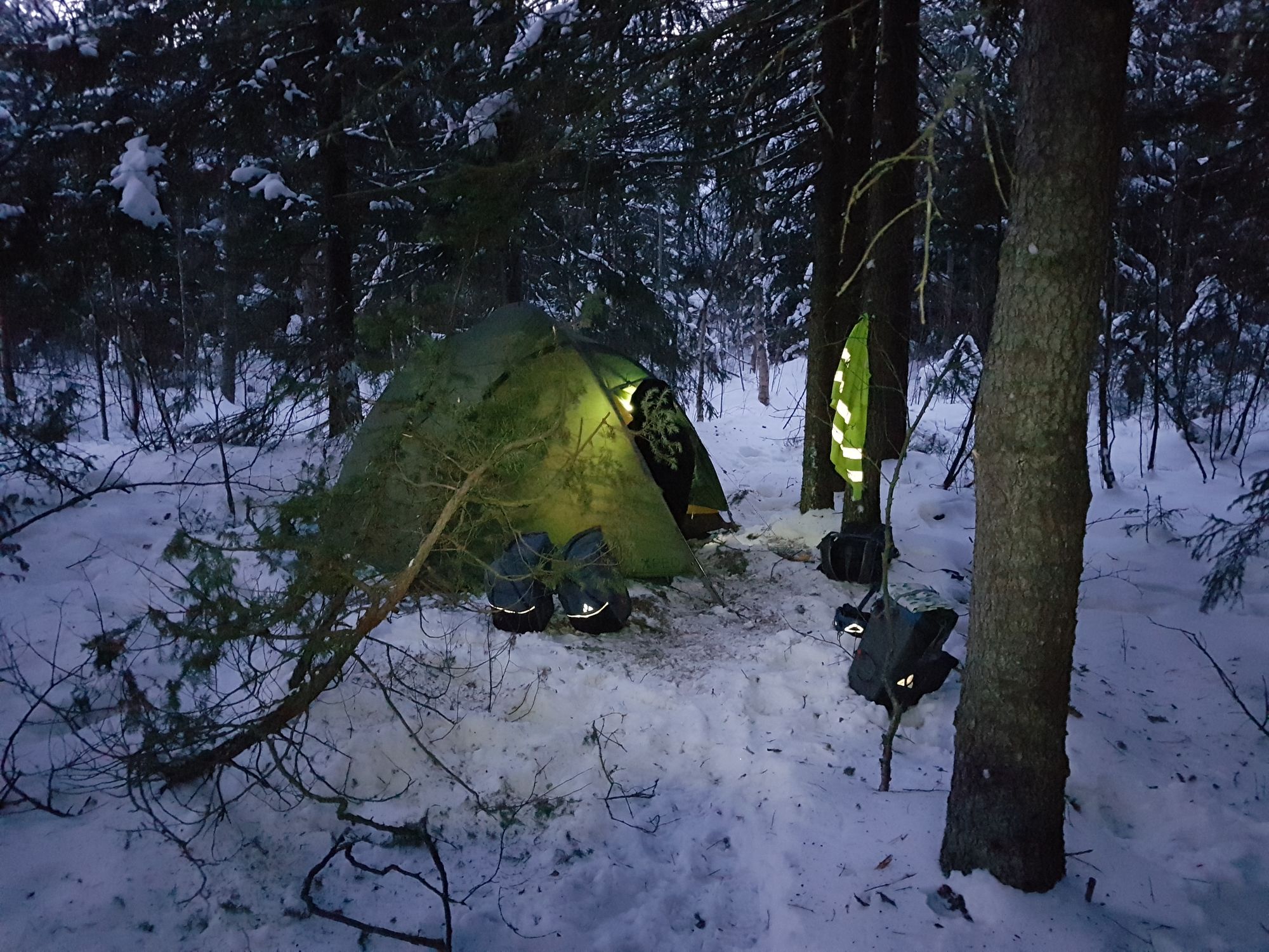 Froid et neige en Norvège