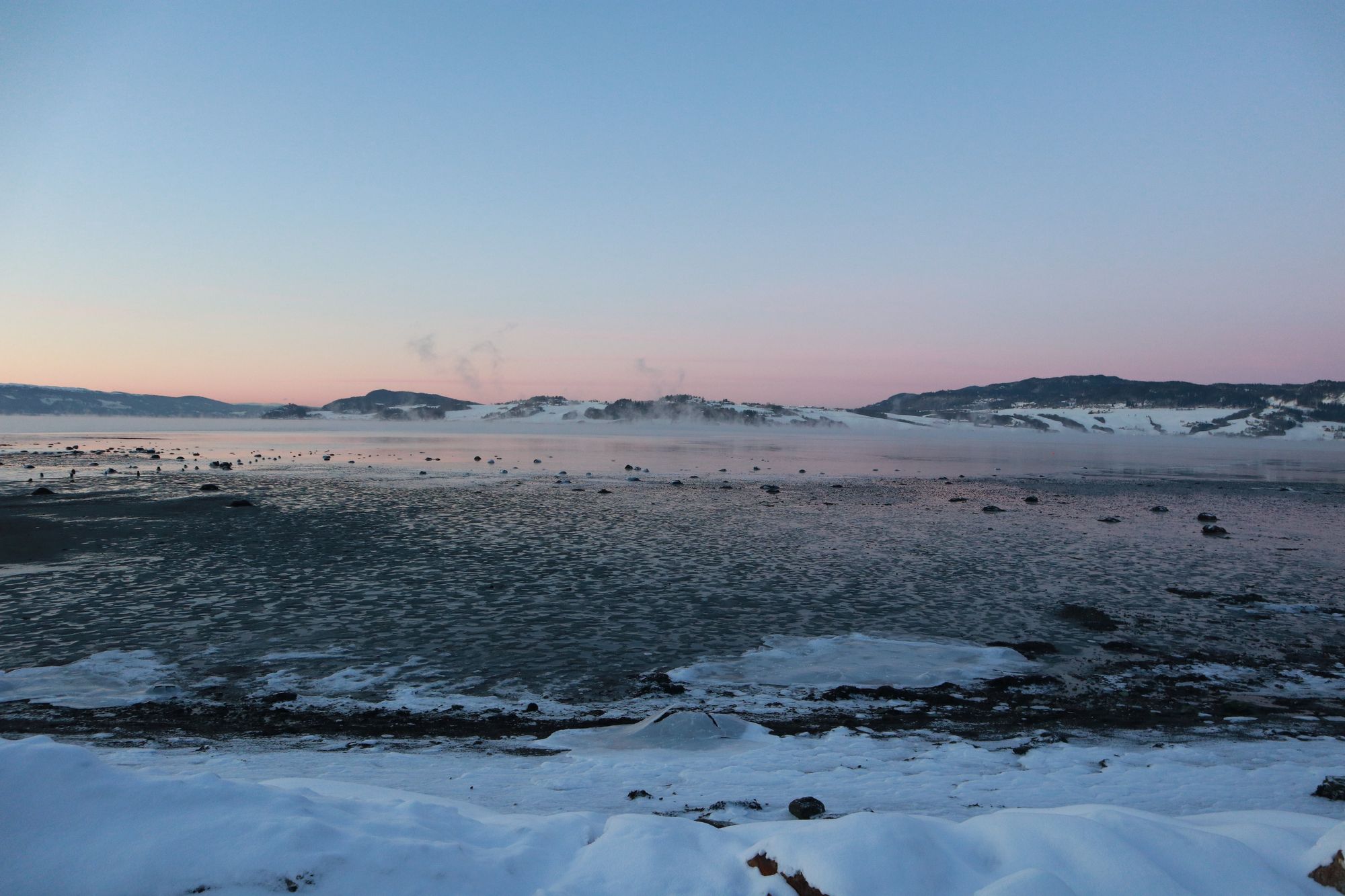 Froid et neige en Norvège