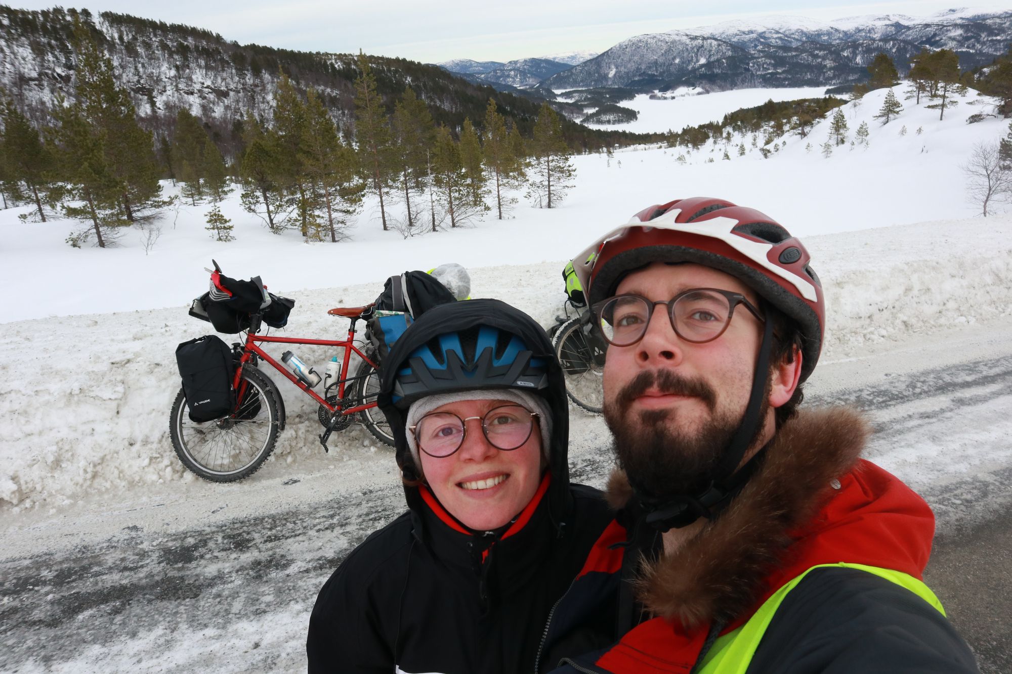 Froid et neige en Norvège