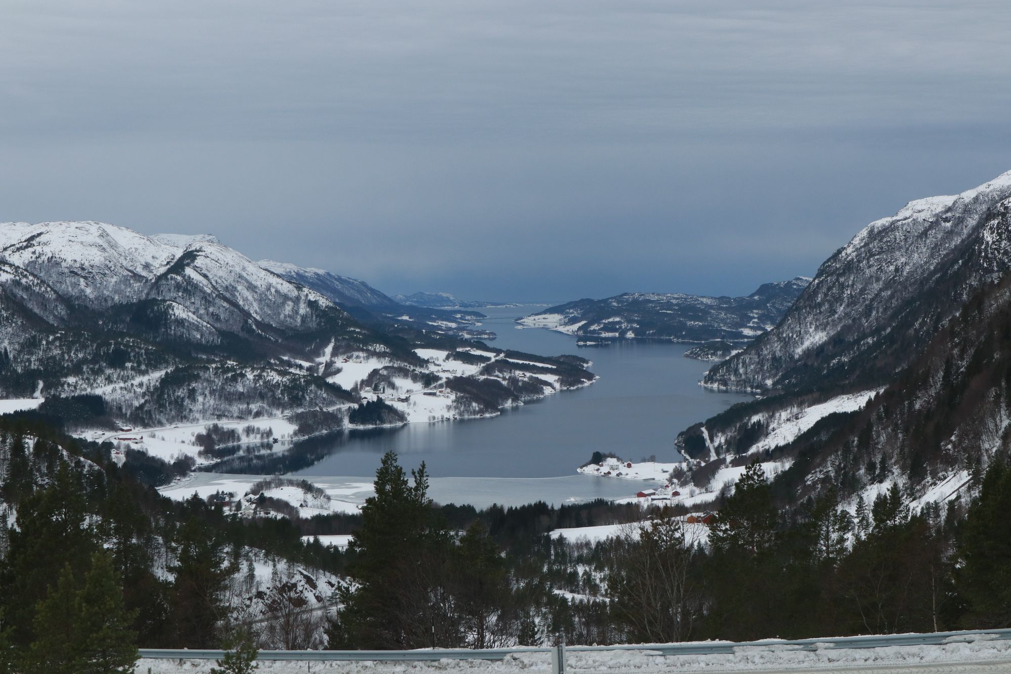 Froid et neige en Norvège