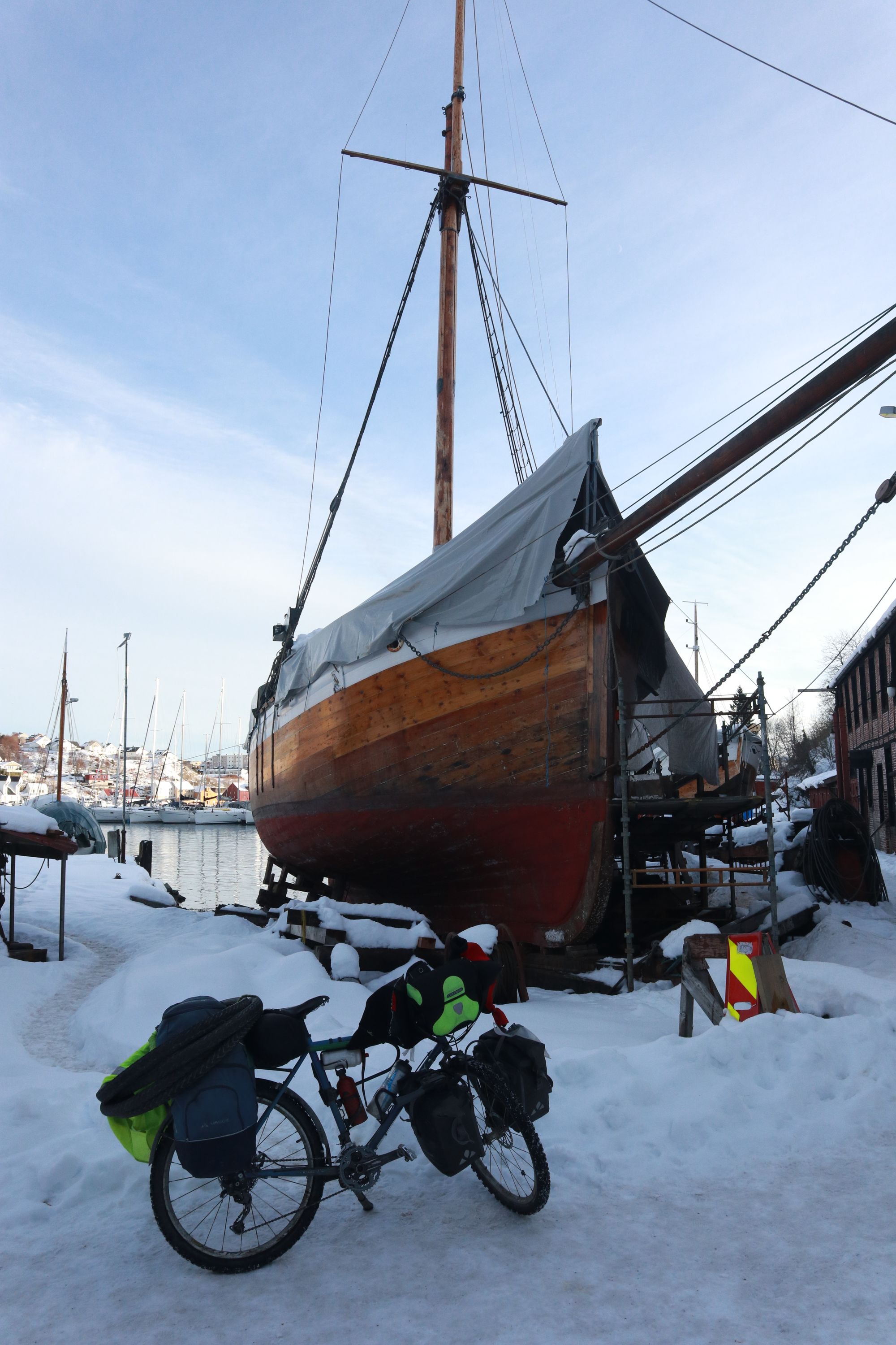 Froid et neige en Norvège