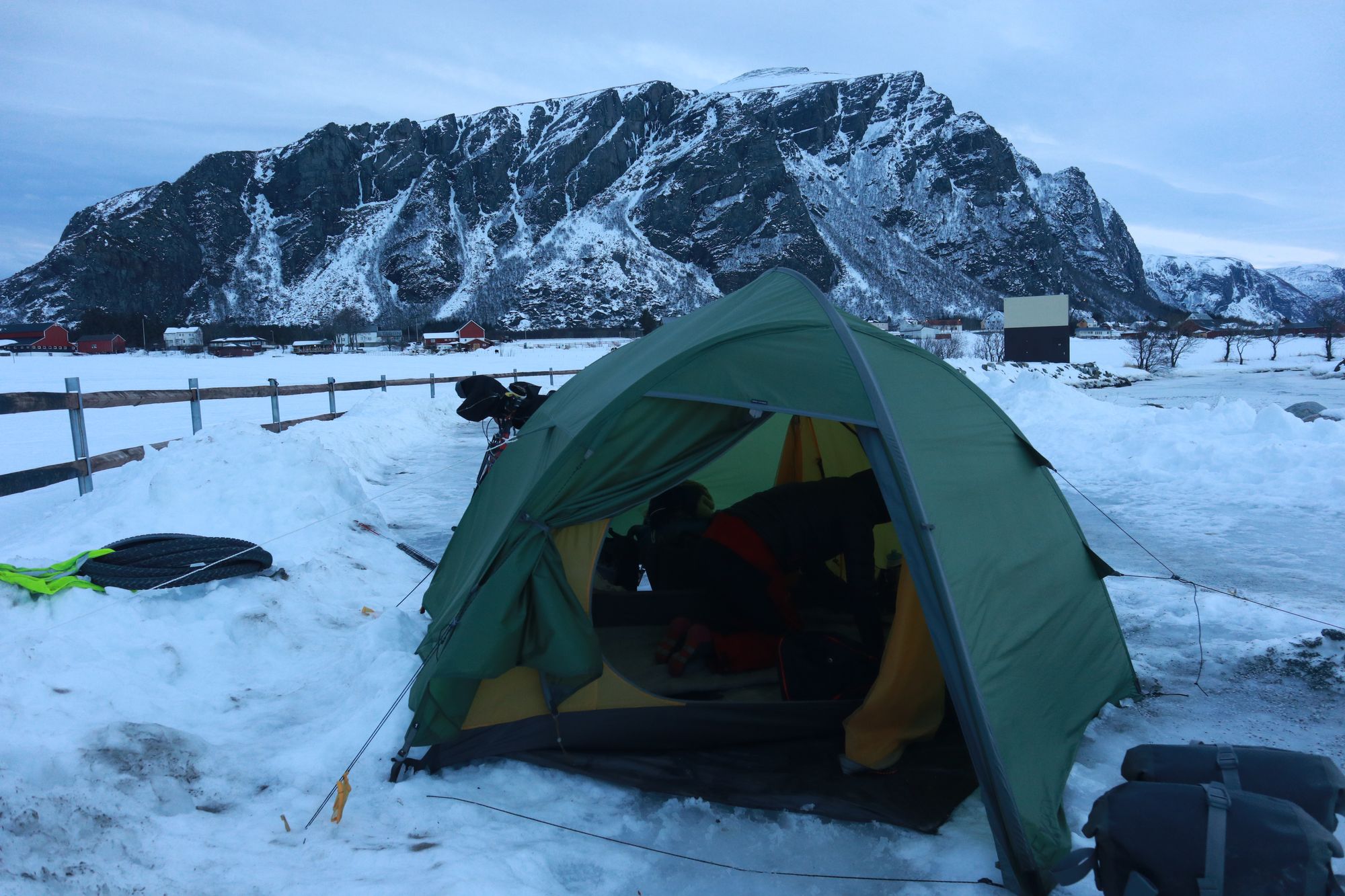 Froid et neige en Norvège