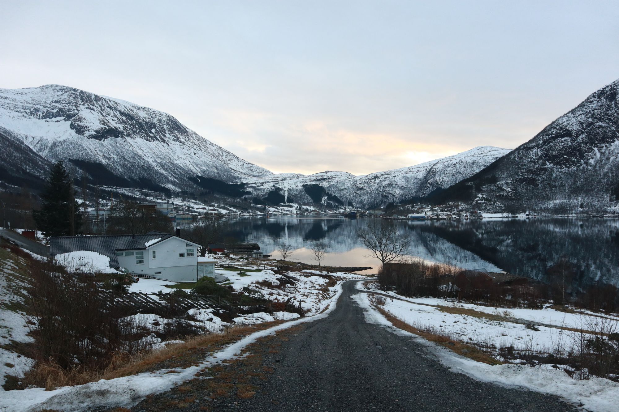 Froid et neige en Norvège