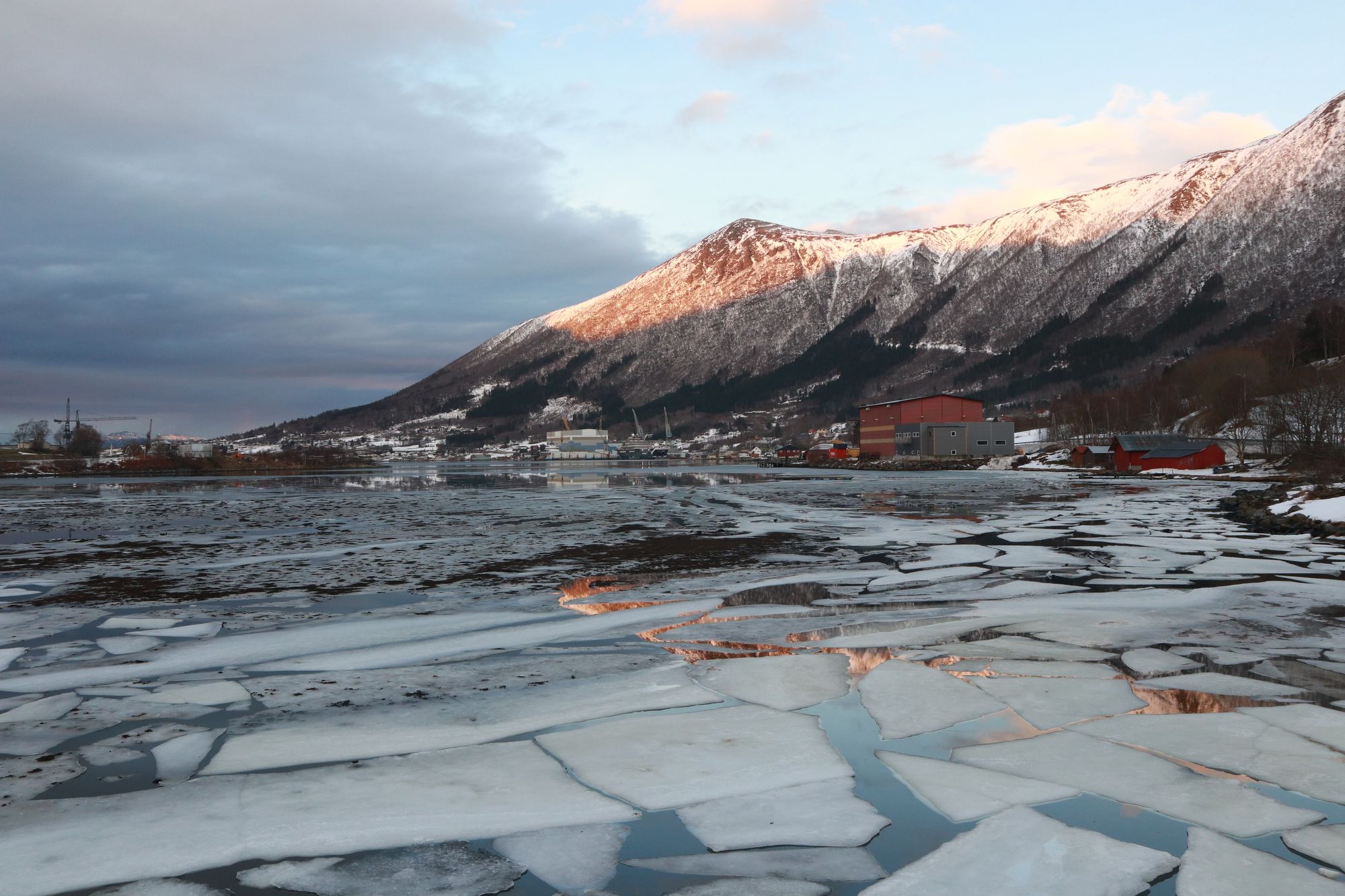 Froid et neige en Norvège