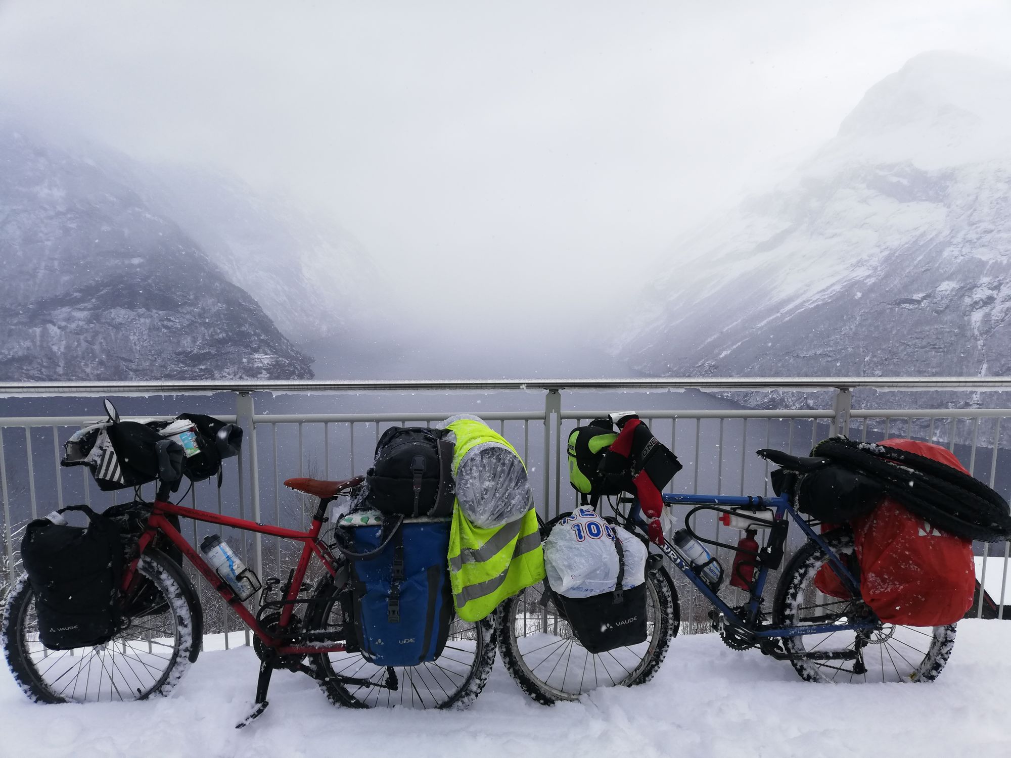 Mouillés, trop mouillés...Le mois de mars en Norvège